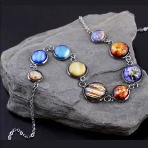 Solar system necklace